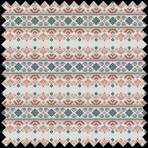 Tissu Romanian traditional inspiration