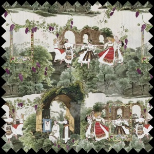 Tissu Zane textura canvas