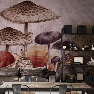 Обои Fungaria Pink