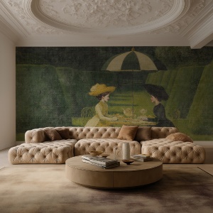 Afternoon at Marigold Manor Wallpaper