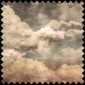 Fructus Grunge Sepia Fabric