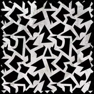 Geometric Grunge Light Fabric