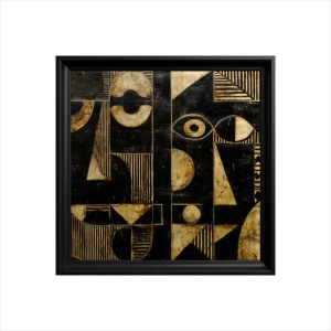 Golden Code Gemälde