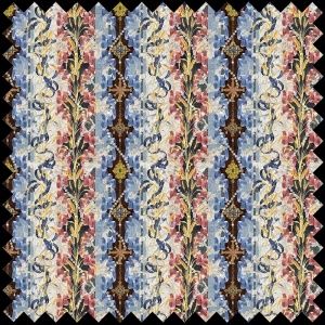 Material Textil Missy's Gardens Ivoire