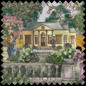 Material Textil The Monarchal Pavilion