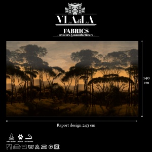 Material Textil Umbrella Pines Dusk - Img 2