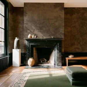 Papier peint Emerald Citadel Cream