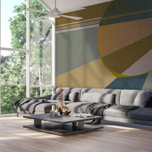 Papier peint Géométrique Nature Hotel Colorfornia – VLAdiLA