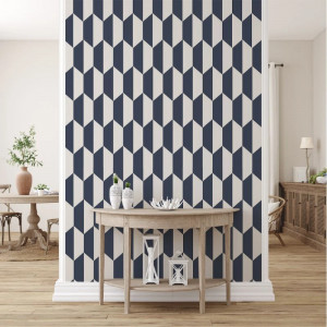 Papier peint Minimaliste Géométrique Hex – VLAdiLA