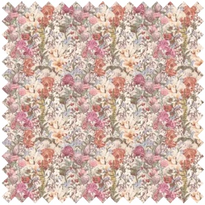 Primavera Pastel Flowers (Cream) Текстилен материал - Img 1