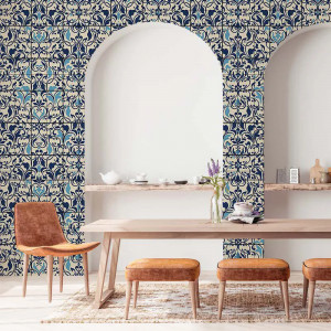 Royal Blue Papel pintado