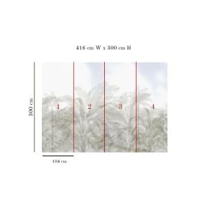 Tapet Ashen Plains 416 x 300 cm H - Smooth - Img 2