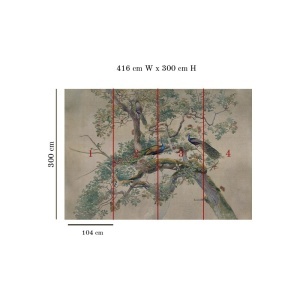 Tapet Eden Peacock - Img 2