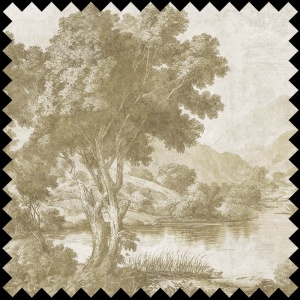 Tissu Ancestral Whispers cream