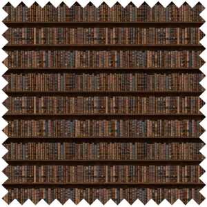 Tissu Library Style