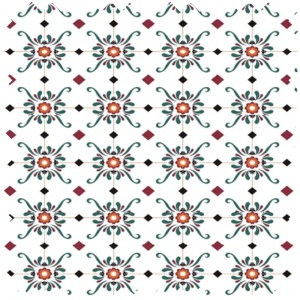 Tissu Oriental Tiles