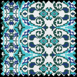 Ткань Carpeta (verde inchis) - Img 1