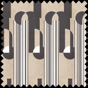 Ткань The Daily Express (brown)