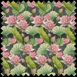 Ткань The Pond (green) - Img 1