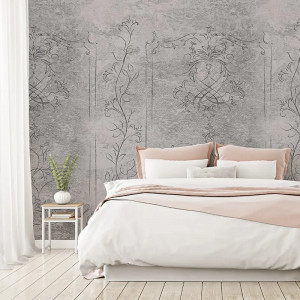 Boucler Stucco Light Wallpaper
