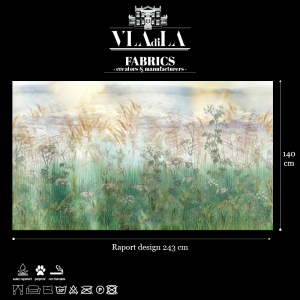Bright Greenery Daylight Текстилен материал - Img 2
