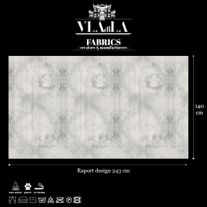 Brindille Stucco Light Текстилен материал - Img 2