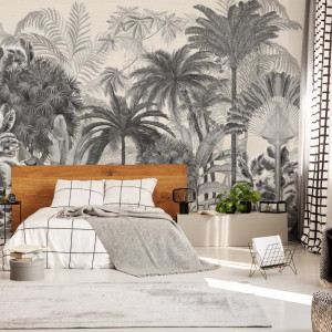 Gardenaria (gray) Тапет