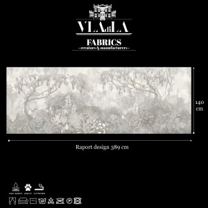 Glycine Faded Текстилен материал - Img 2