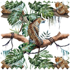 Jungle Shell Textilanyag