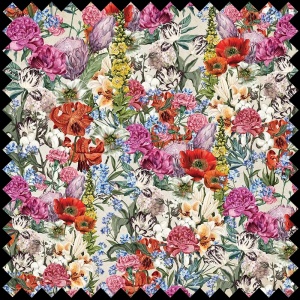 Material Textil Bouquet Di Primavera