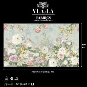 Material Textil Flutter Of Wings Blue - Img 2