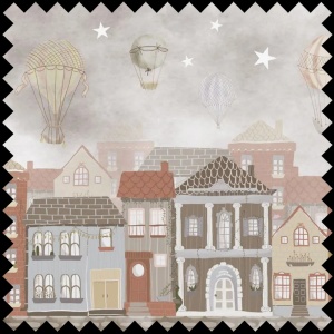 Material Textil Joyous Neighbourhood