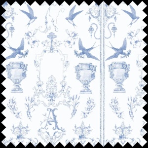 Material Textil Swallow's nest (Ink)