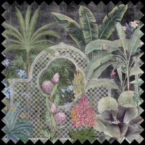 Material Textil Verdant Mosaic (dark)