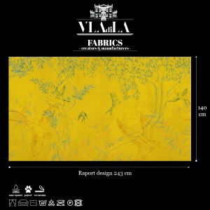 Material Textil Warm Afternoon - Img 2