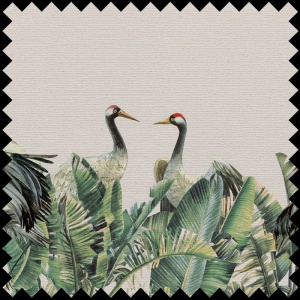 Material Textil Winged Leaves