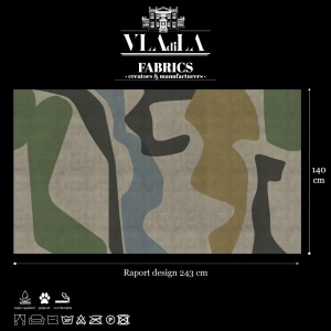 Matériau Textile Custom Abstract - Img 2