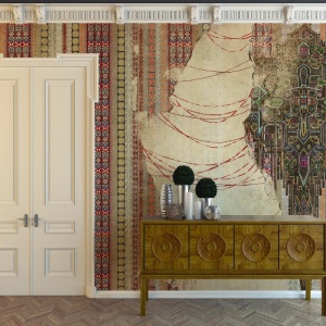 Melanj Cultural Papel pintado