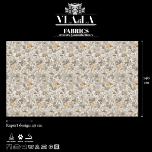 Milky Garden Текстилен материал - Img 2