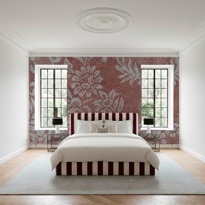 Papier peint Ajur (Red)