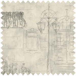 Rue de l'Abreuvoir Fabric