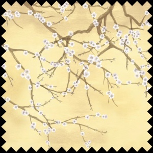 Tissu Gilded Sakura