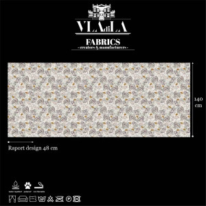 Waghoba Natural Shades Текстилен материал - Img 2