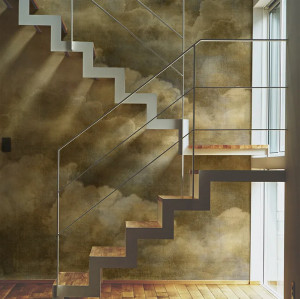 Altos Grunge Yellow Wallpaper