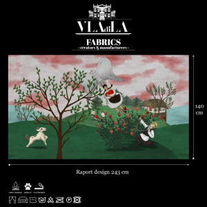 Amorul in Carpati Текстилен материал - Img 2
