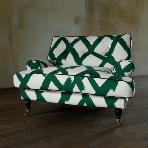 Brushstroke Green Sessel