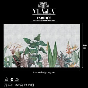 Elegant Flora Текстилен материал - Img 2