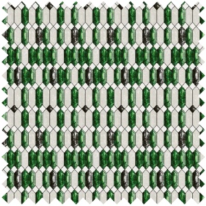 Emerald chimes Текстилен материал - Img 1