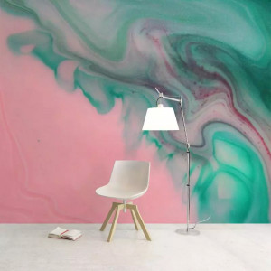 Green contrast Papier Peint