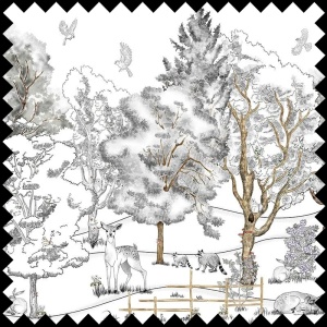 Material Textil Adrian's Backyard